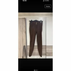 HKM Pantalons>Pantalon brun full gripp
