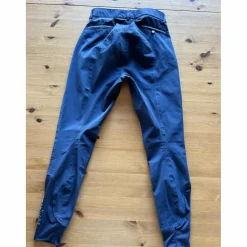 Pantalon équitation noir Equithème Georg fond silicone homme*Equitheme Clearance