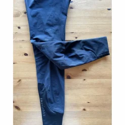 Pantalon équitation noir Equithème Georg fond silicone homme*Equitheme Clearance