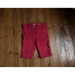 Equitheme Pantalons>pantalon rouge