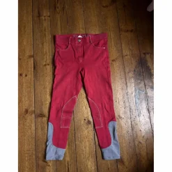 Equitheme Pantalons>pantalon rouge