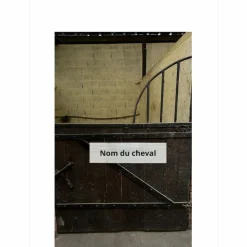 - Marque inconnue - Autres>Plaque de box Personnalisée Nom du cheval