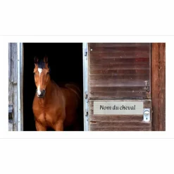 - Marque inconnue - Autres>Plaque de box Personnalisée Nom du cheval