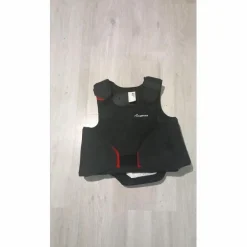 Plastron noir*Fouganza Hot