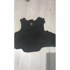 Fouganza Gilets De Cross Et Coques Dorsales>Plastron noir