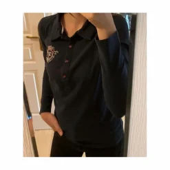 Steeds Polos / Tshirts Équitation>Polo à manches longues femme