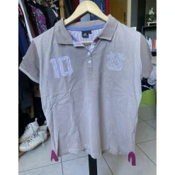 Polos / Tshirts Équitation>Polo beige