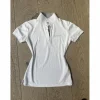Equitheme Chemises & Polos>Polo blanc concours manches courtes