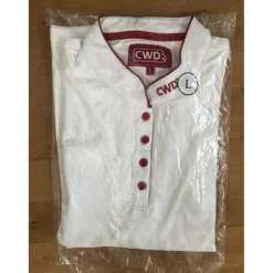 Polo blanc Femme taille L neuf*CWD Sale