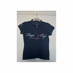 Flags and Cup Polos / Tshirts Équitation>Polo bleu marine Flags&Cup