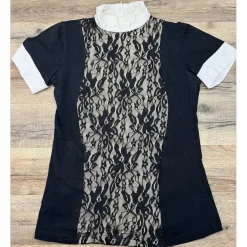 Equitheme Chemises & Polos>Polo de concours noir