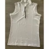 Pikeur Chemises & Polos>Polo de concours blanc sans manches taille 38 neuf