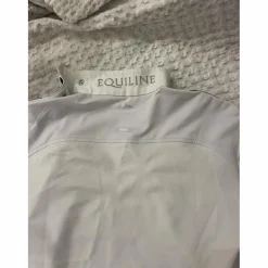 Polo blanc*Equiline Hot