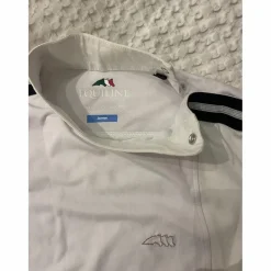 Polo blanc*Equiline Hot