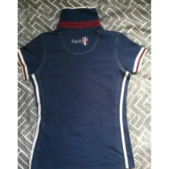 Polo Equithème bleu marine, bordeau, blanc*Equitheme Outlet