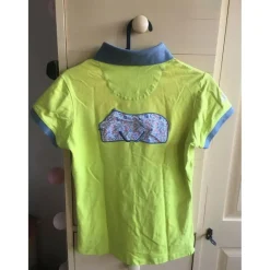 Equitheme Polos / Tshirts Équitation>polo equithème jaune/vert