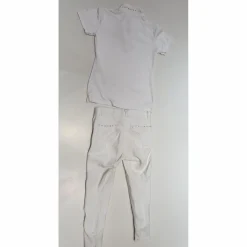 Equitheme Pantalons De Concours>Polo et pantalon blanc de concours