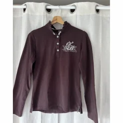 Felix Bhuler Polos / Tshirts Équitation>polo félix bülher bordeau
