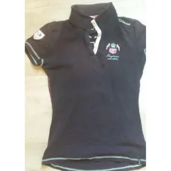 Fouganza Polos / Tshirts Équitation>Polo bleu marine