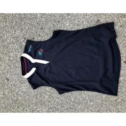 Fouganza Polos / Tshirts Équitation>Polo marine