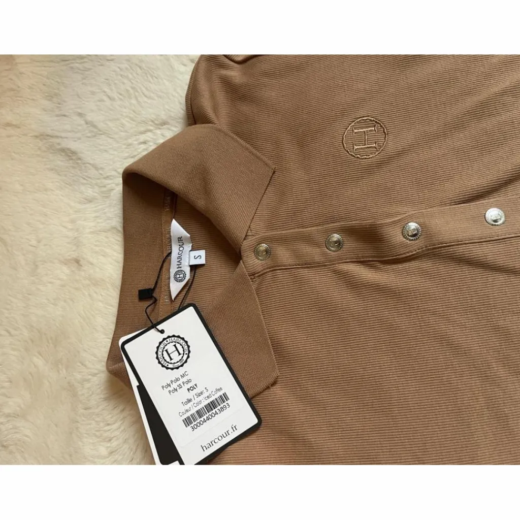 Harcour Polos / Tshirts Équitation>Polo Poly Spring 24