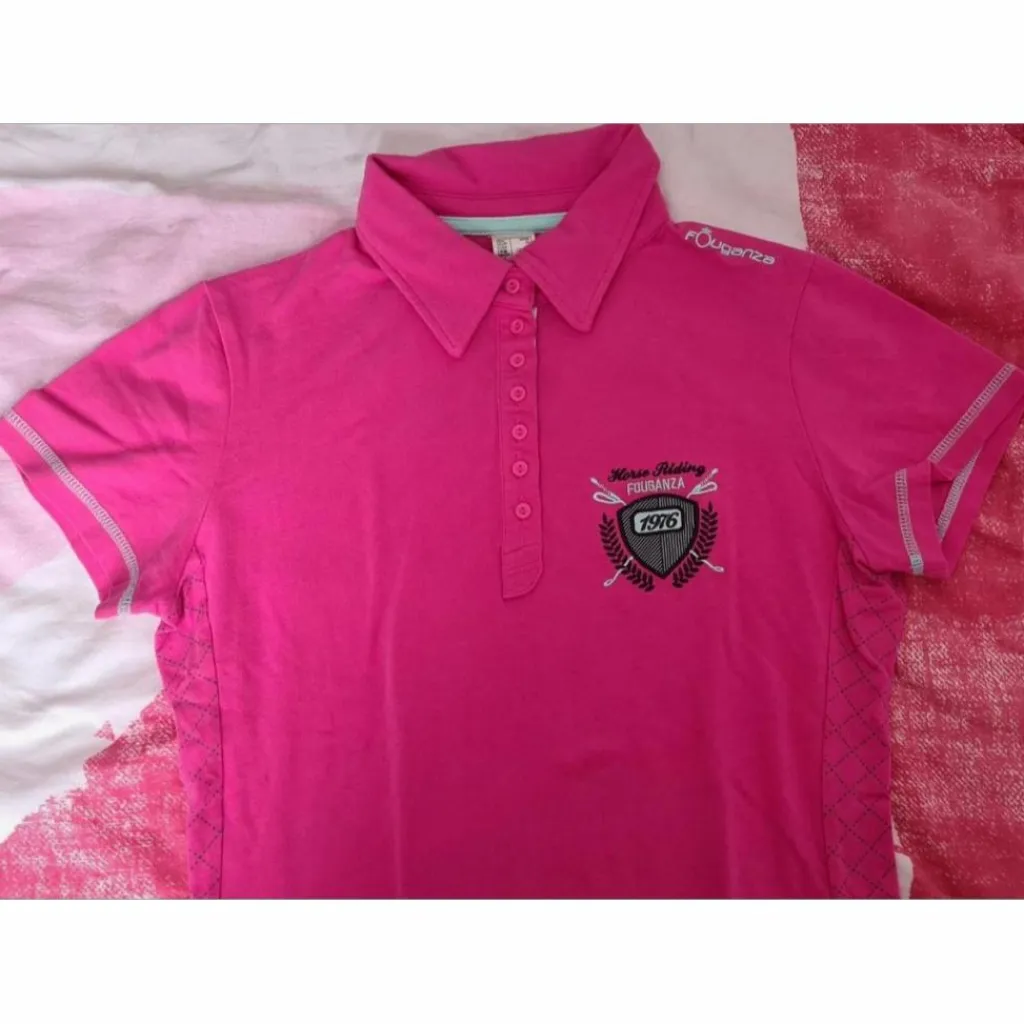Fouganza Polos / Tshirts Équitation>Polo manches courtes