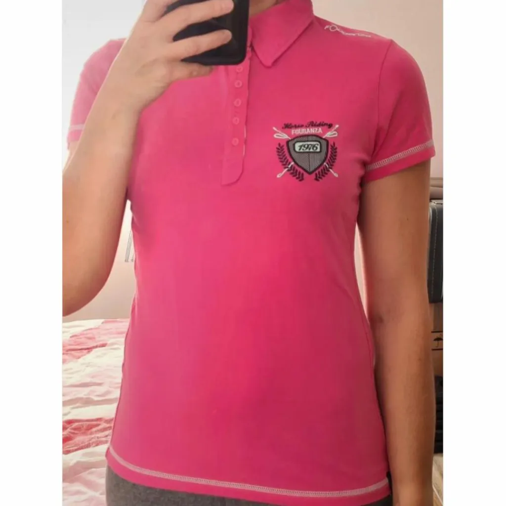 Fouganza Polos / Tshirts Équitation>Polo manches courtes