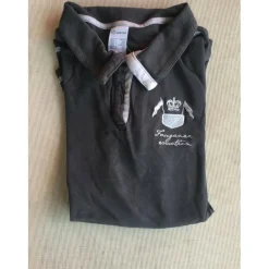 Polo manches courtes gris*Fouganza Discount