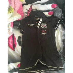 Fouganza Polos / Tshirts Équitation>Polo noir