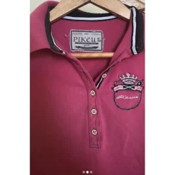Pikeur Polos / Tshirts Équitation>Polo rose