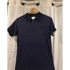 Samshield Polos / Tshirts Équitation>Polo bleu marine
