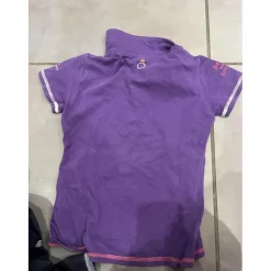 polo violet enfants*Fouganza Online
