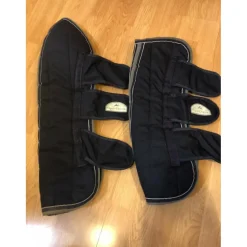 Protections de transport bleu marien*Equitheme Hot