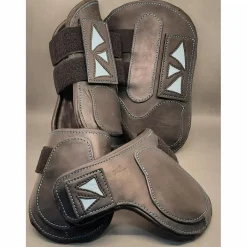 Protections en cuir guêtres et protège boulets*Caliway New