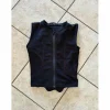 Fouganza Airbags|Gilets De Cross Et Coques Dorsales>Protège dos noir