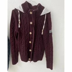 Pull bordeaux*Le Sabotier Sale