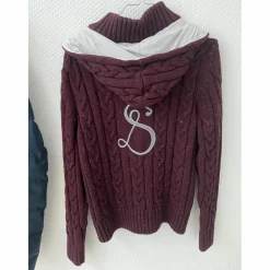Pull bordeaux*Le Sabotier Sale