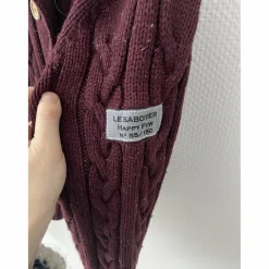 Pull bordeaux*Le Sabotier Sale