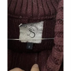 Pull bordeaux*Le Sabotier Sale