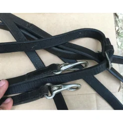 renes allemandes noires cuir*- Marque inconnue - Discount
