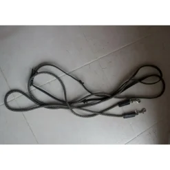 Rênes allemandes cuir corde* Hot