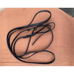 Rênes allemandes poney cuir*Equitheme Clearance