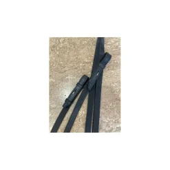 Antares Rênes>Rênes hunter cuir lisse intérieur caoutchouc Antarès
