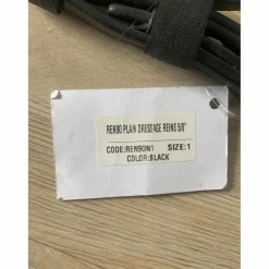 - Marque inconnue - Rênes>Rênes noir dressage