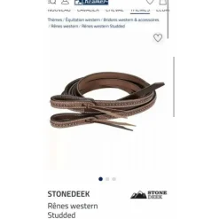 Rênes western*Kramer Sale