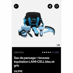 Sac a brosse Lami-cell jamais servi*Lamicell