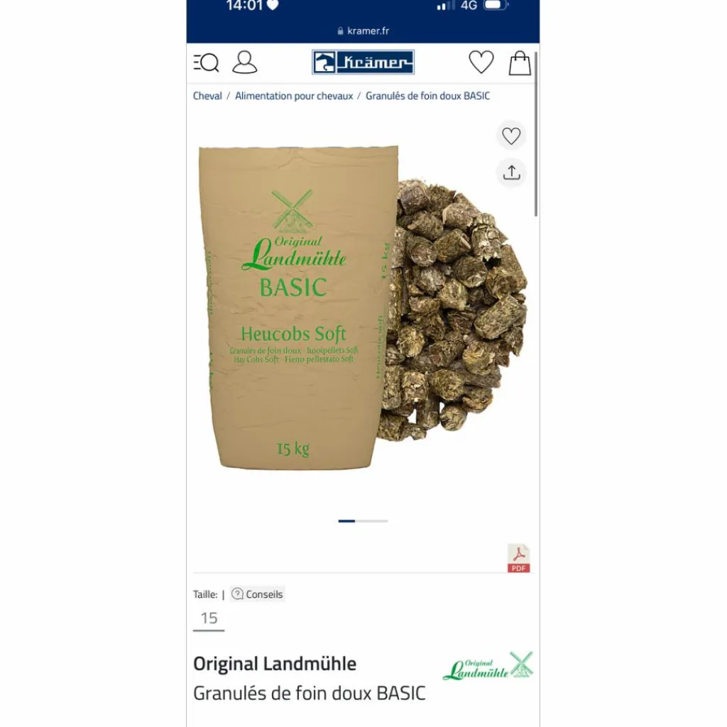 Sachet de foin doux*Kramer Discount
