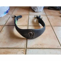 HFI Sangles>sangle anatomic cuir noire
