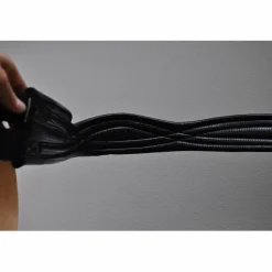 Fouganza Sangles>Sangle anatomique synthétique noire 125cm
