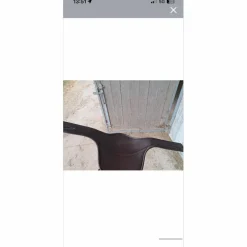 Sangle bavette marron*- Marque inconnue - Clearance